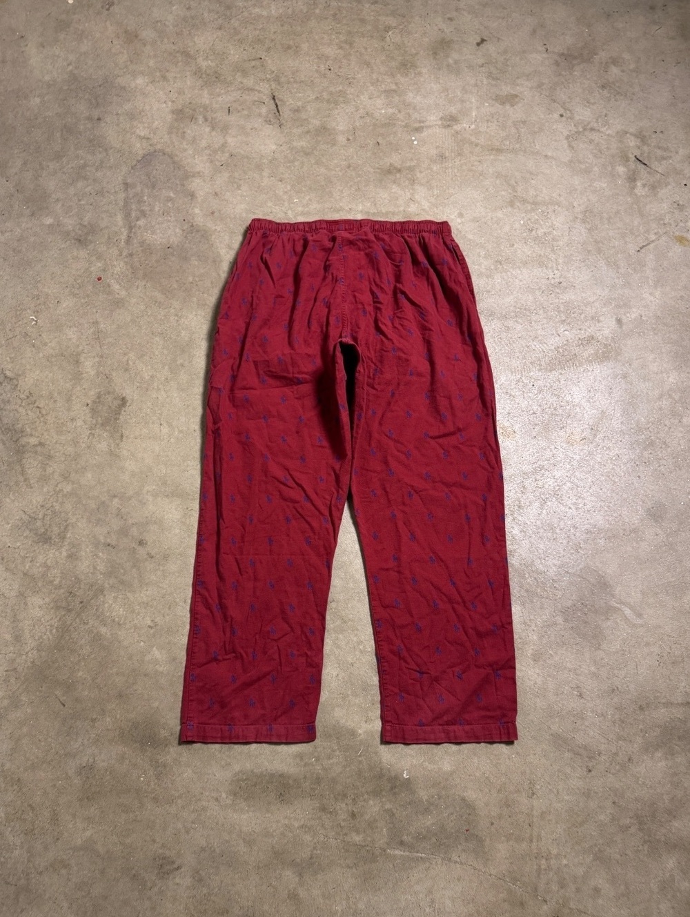 Polo Ralph Lauren Monogram PJ Pants Red XL